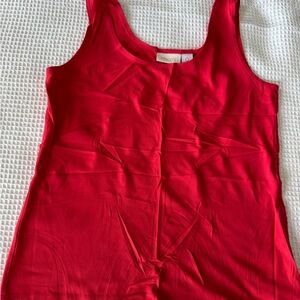 Chico's Vibrant Red Tank Top